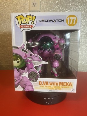 Funko Pop! Games D.Va with MEKA Overwatch Vinyl Figure #177 Collectible