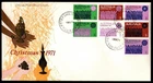 Australia 1971 CHRISTMAS BLOCK 7 on FDC, Superb SG 498-504