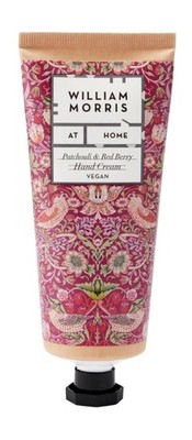 William Morris PATCHOULI RED BERRY Hand Cream 3.4 OZ Sealed William Morris Tube