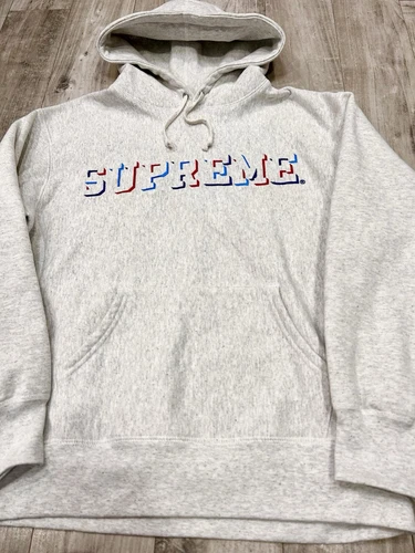 Sweat à capuche FW20 Supreme Drop Shadow taille M moyen sweat à capuche bruyère multi