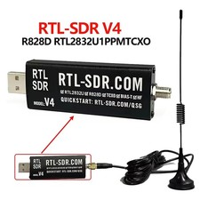 RTL-SDR V4 Software Defined Radio Receiver 100KHz-1.7GHz - R828D RTL2832U TCXO