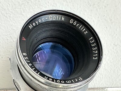 MEYER OPTIK GORLITZ - PRIMOPLAN 1.9/58 RED V - M42 | eBay