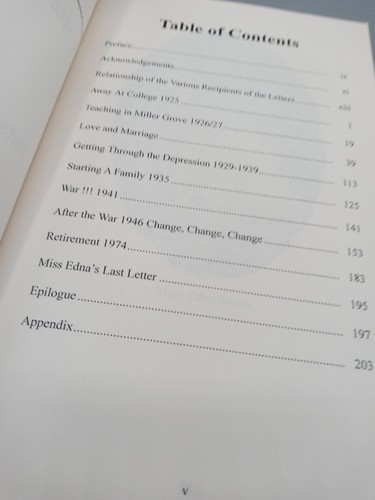 Letters From Miss Edna: 1925-1975 by Patsy Johnson Spurrier Hallman - Signed - Bild 8 von 9