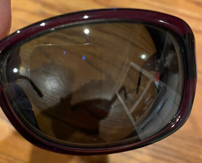 EUC Authentic Nine West Purple Sparkly Striped Sunglass Frames NW 588S EUC Authentic Nine West Purple Sparkly Striped Sunglass  main image 3