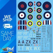 Techmod 32001 1/32 Supermarine Spitfire Mk VB RAF Polish fighter wet decal WWII