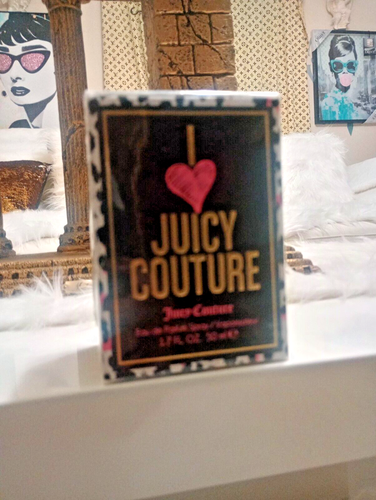 Juicy Couture I Love Juicy Couture, Perfume Womens, 1.7 fl. oz box imperfections - Picture 7 of 8
