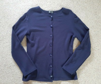 ladies navy blue cardigan uk