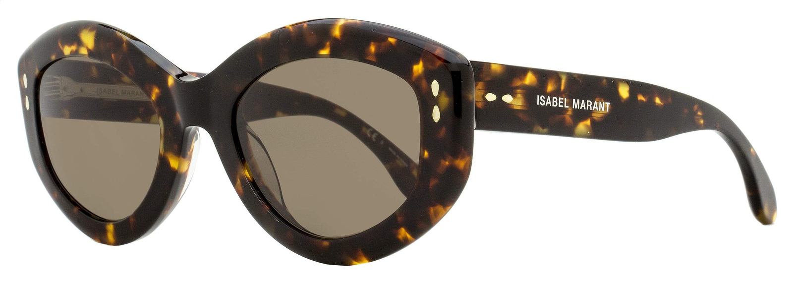 Солнцезащитные очки Isabel Marant овальной формы IM0105GS 08670 Havana 52 мм 16990₽