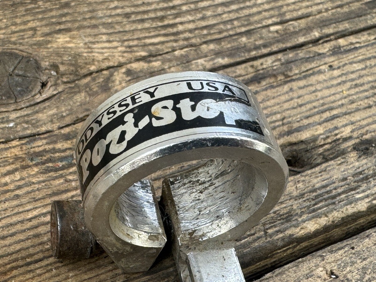Odyssey Pozi Stop Seat Clamp 1” Old School Bmx Silver | eBay