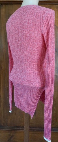 Celine..Phoebe Philo Era 2015..Cotton Rib Knit Top/Sweater! - Picture 9 of 12