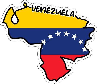 MAGNET Round Venezuelan Flag Venezuela Ven Ve Magnetic - View #9