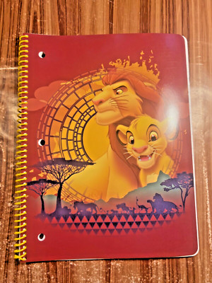 Disney The Lion King Theme Book Notebook 50 Wide Ruled Sheets Art Kids School