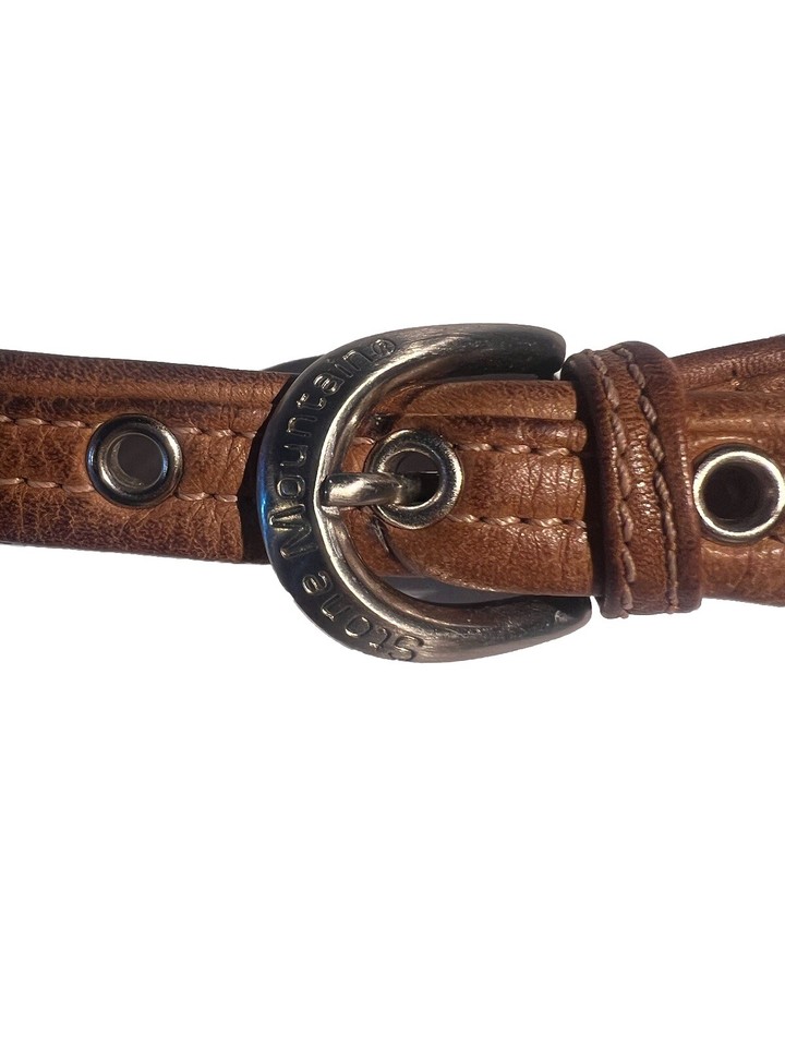 Stone Mountain Small Hobo Tan Brown Genuine Leather Shoulder Bag eBay