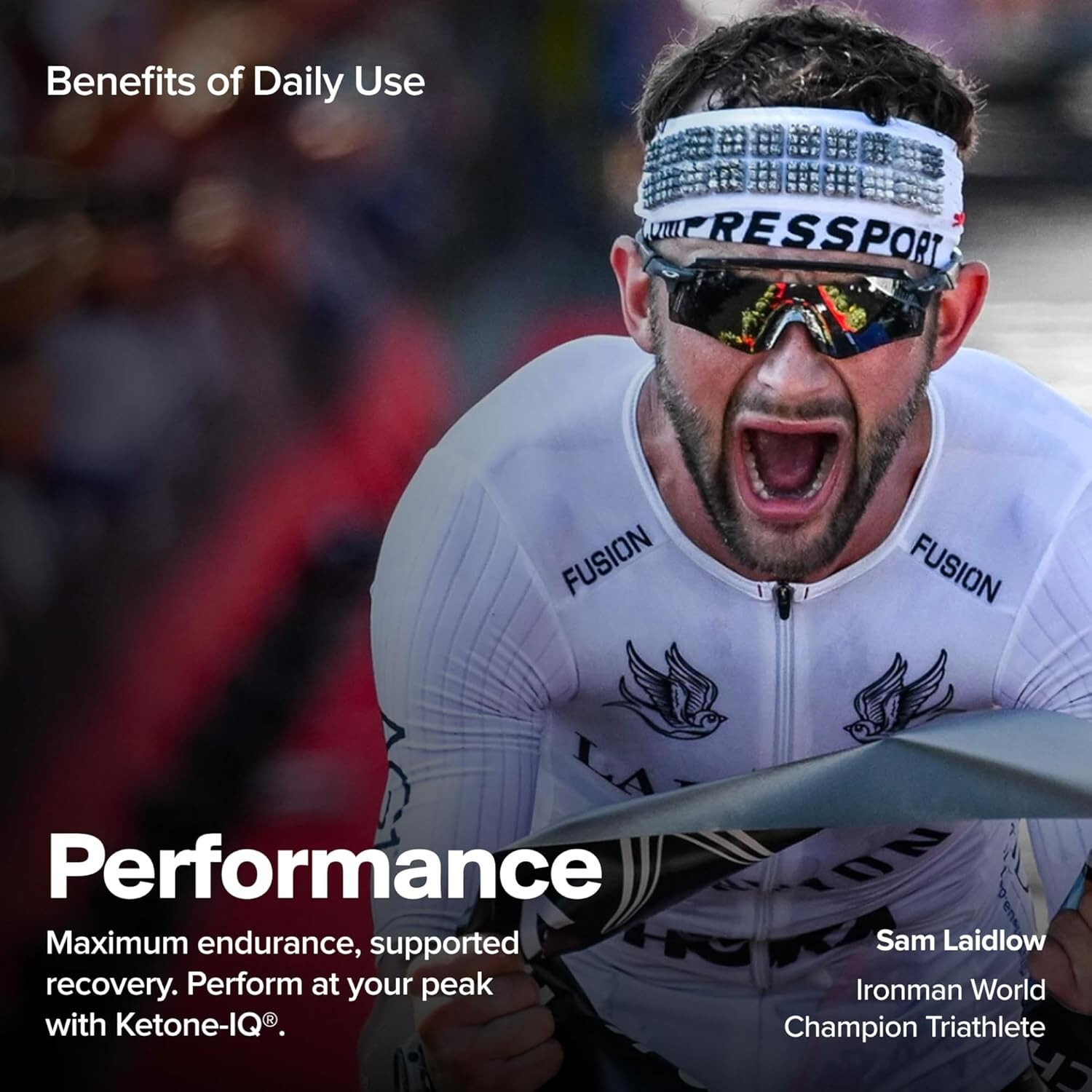 Ketone-IQ No Caffeine Exogenous Ketones Energy Shots - 24 Pack All Natural (4x6)