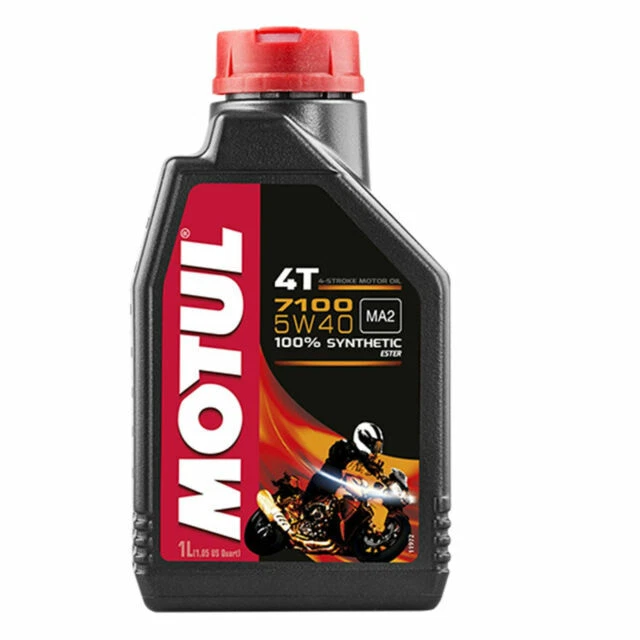 Motul 7100 4T 5W-40 4-Stroke Synthétique Huile de Moteur