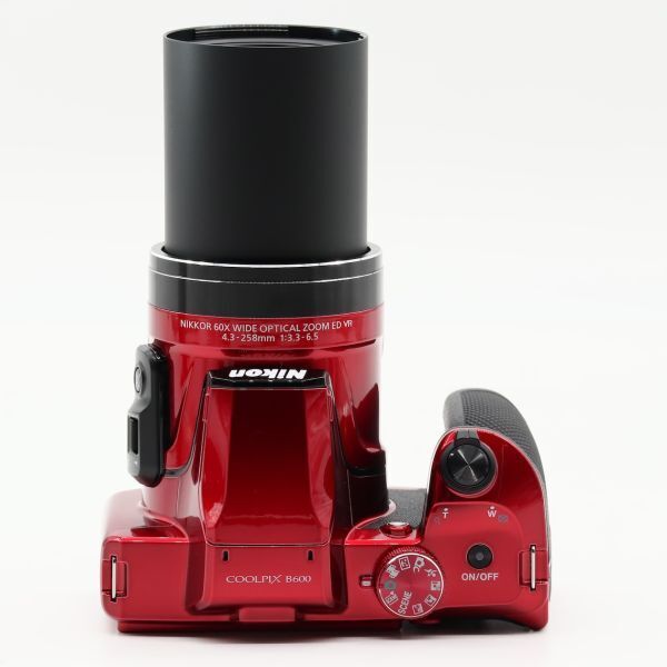 Excellent+++++] Nikon 2019 Model COOLPIX B600 RD Red Digital