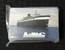 1970's LMC LAKE MICHIGAN CARFERRY PLAYING CARDS FULL DECK MADE IN USA