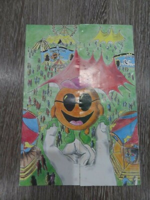 ORANGE SUMMER MADNESS A4 RAVE FLYER 07/08/93 AT THE ARENA ESSEX RACEWAY