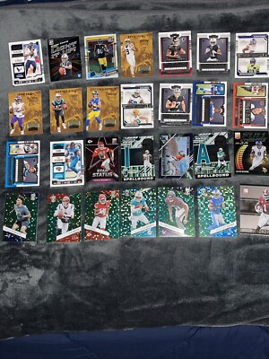 2023-24 Optic Football 28-card Lot! Cj Stroud,Bryce Young,Mahomes Plus More 28