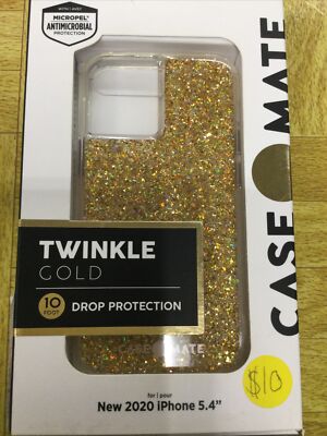 Case-Mate Twinkle Series Hard Case for Apple iPhone 12 Mini - Gold