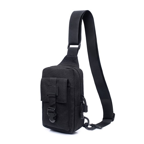 Men's Tactical Military Shoulder Bag Molle Chest Pack Messenger Bags Sling Pack - Picture 15 of 22
