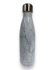 17 Oz Double-Wall Stainless Steel Vacuum Water Bottle White.
