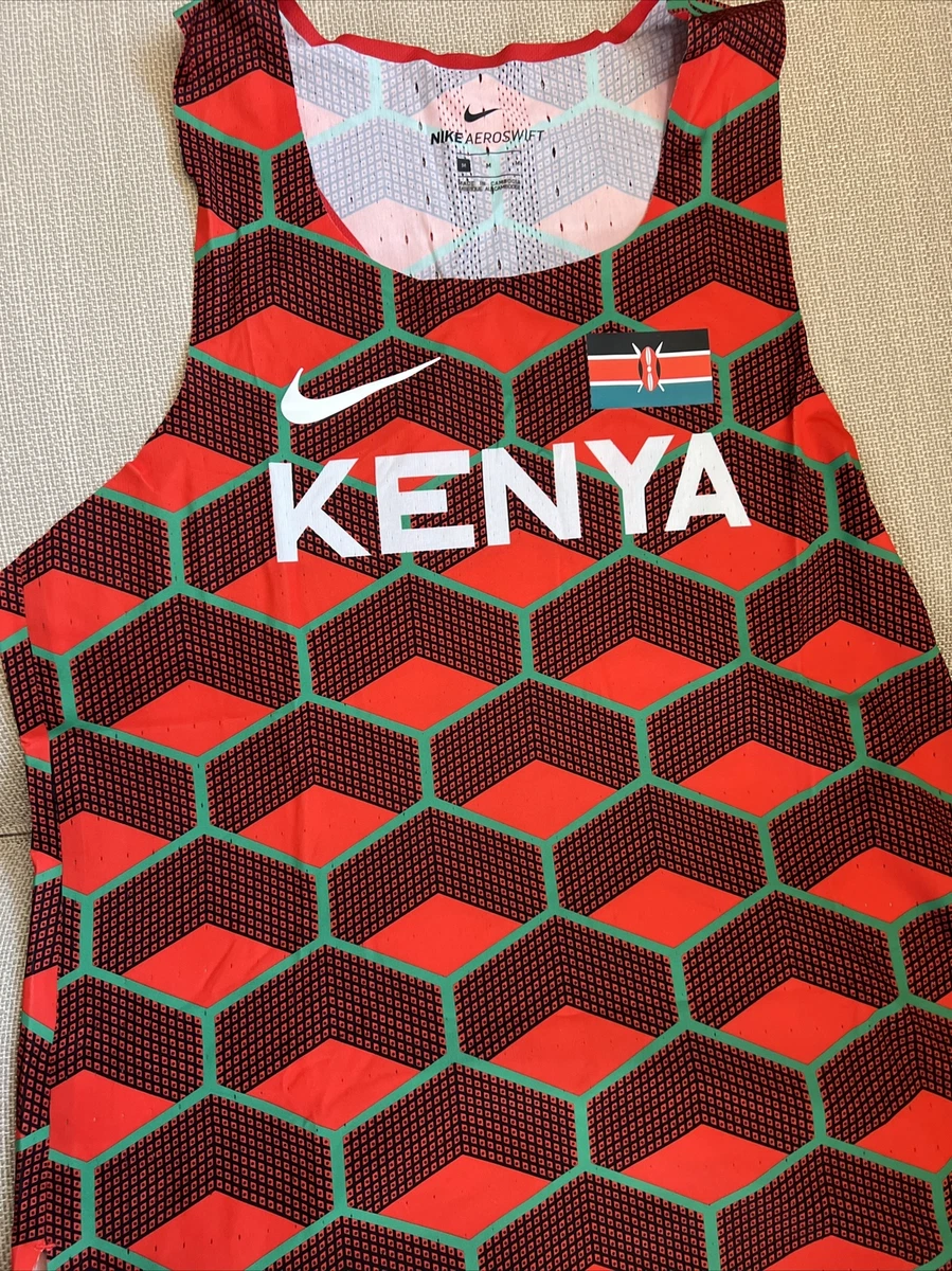 Rare Nike Pro Elite Kenya 2021 Size M Running Singlet