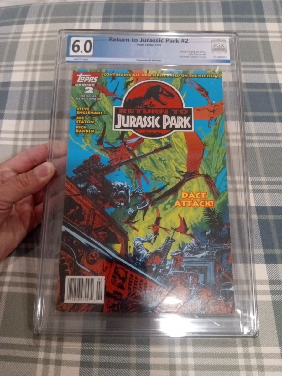 6.0 Grade PGX Return to Jurassic Park #2 1995 Comic Book