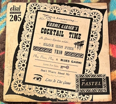 SP盤 DIAL 1016 Erroll Garner Trio Pastel S】ERROLL GARNER TRIO