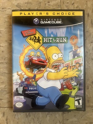 The Simpsons: Hit & Run (GameCube, 2003) Case Only