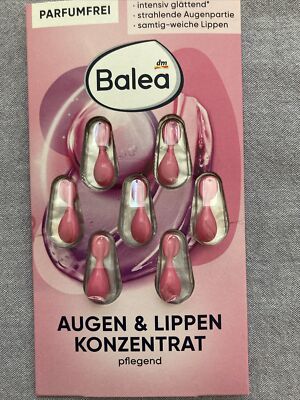Balea augen lippen knozentrat 7 eye and lip serum topical caps