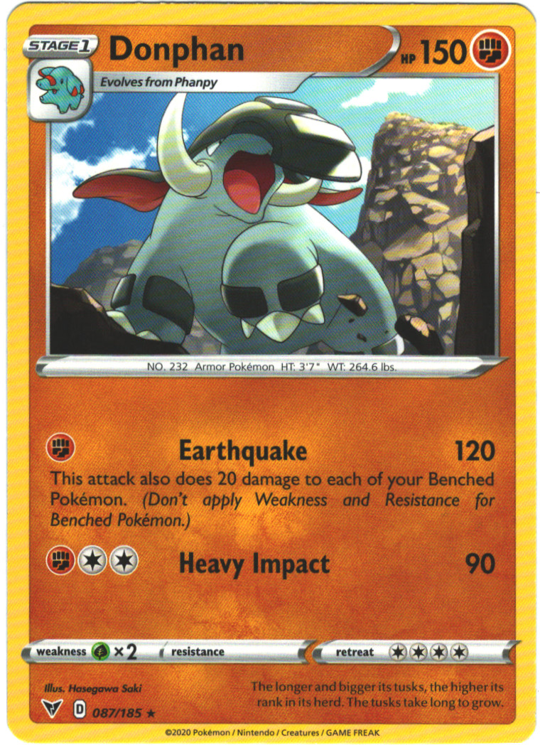 Donphan Pokémon TCG Cards for sale | eBay