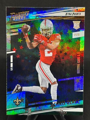 Chris Olave 2022 Panini Prestige Xtra Points Astral #310 Buckeyes Saints Rookie