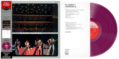 Jackson 5 - In Japan Limited Purple Vinyl LP + Poster Booklet 1000