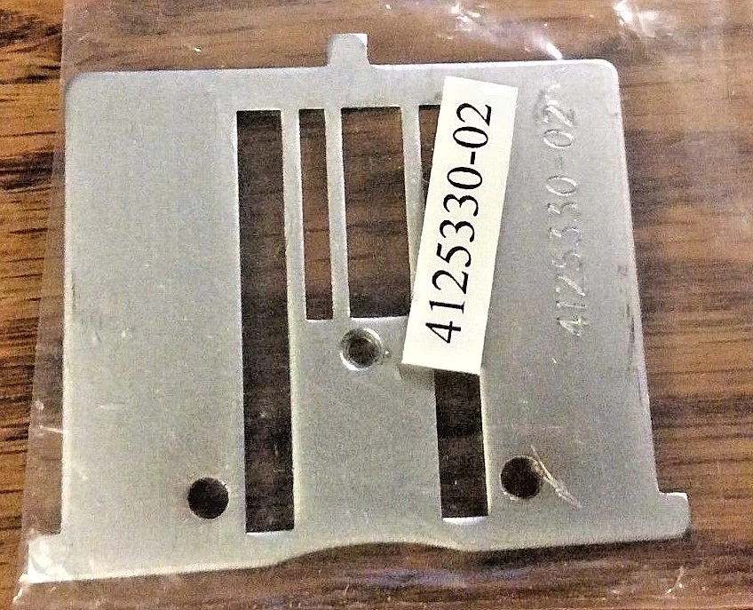 Placa de aguja de punto recto genuina para Viking Husqvarna Designer Platinum, etc. Foto 2 de 3