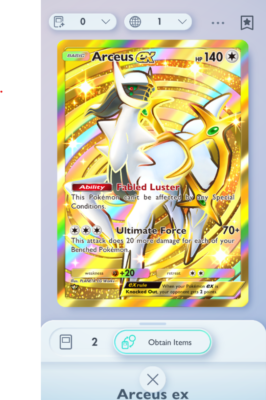 Pokemon TCG Pocket - x2 Crown Arceus Fresh Starter Account - Quick Delivery 