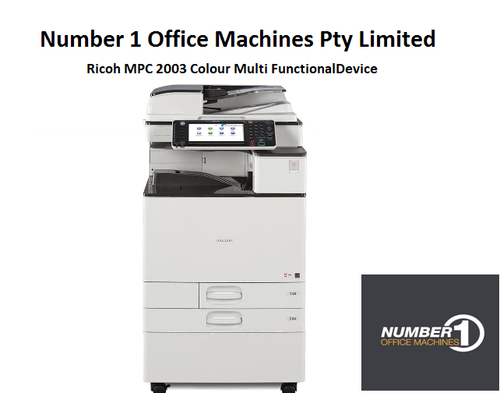 Ricoh MPC 2003 Colour Copy,Network Print,Scan,USB Print/Scan, Mobile ...