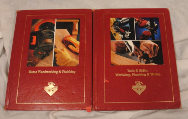 Handyman Club of America Book Set of 2 Woodworking 