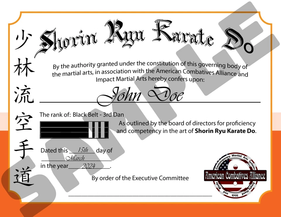 Home Study Course - Shorin Ryu Karate (DVDs + Certificates) - Image 2 of 4