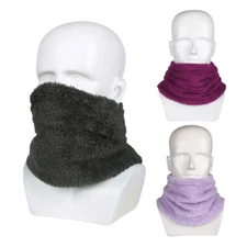 Cold Weather Neck Warmer Gaiter Fleece Face Mask Winter Neck Cover Tube Scarf