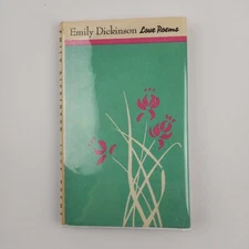 Emily Dickinson Love Poems HB DJ Peter Pauper Press 1970's