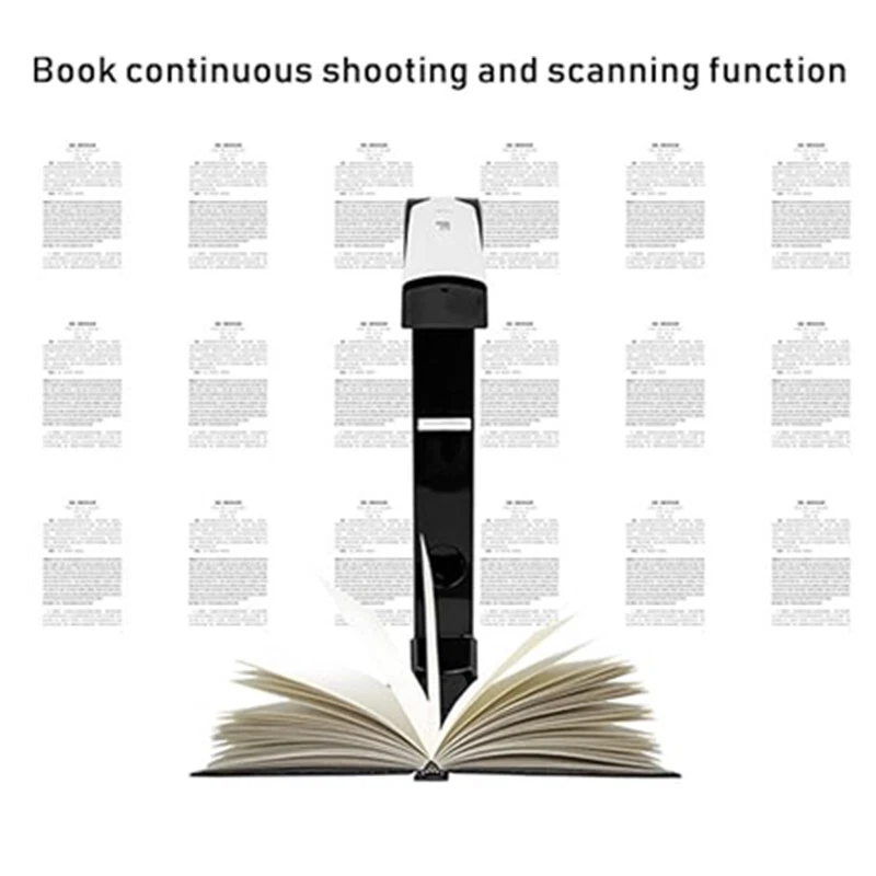 Dokumenten&Buchscanner digitalisiert A3/A4 blitzschnell Sensor Texterkennung USB - Bild 3 von 4