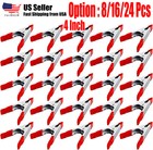 8/16/24 Pcs 4" inch Heavy Duty Metal Spring Clamps Tool Clip Jaw Opening
