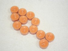 Partylite Spiced Pumpkin Tealights --  NIB