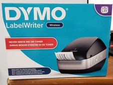 NEW DYMO LabelWriter Wireless  Direct Thermal Printer, Black 2002150 *IN HAND