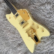 Electric Guitar Mahogany Body Gold Hardware HH Pickups Stainless Steel Frets