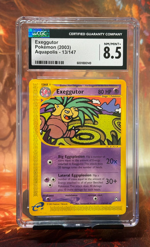 Exeggutor graded CGC 8.5 for sale on eBay