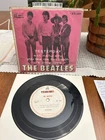 1966 THE BEATLES Yesterday Act Naturally EP 7" BRAZIL RARE john lennon odeon 45