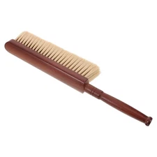  Fireplace Cleaning Brush with Long Wooden Handle - Hand Broom Brush - Soft