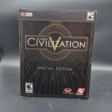 Sid Meier's Civilization V Special Edition (PC, 2010) • NEW Sealed • Collector’s